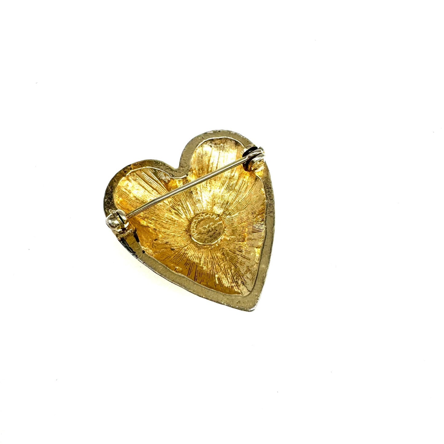 Accessocraft N.Y.C. Heart Brooch