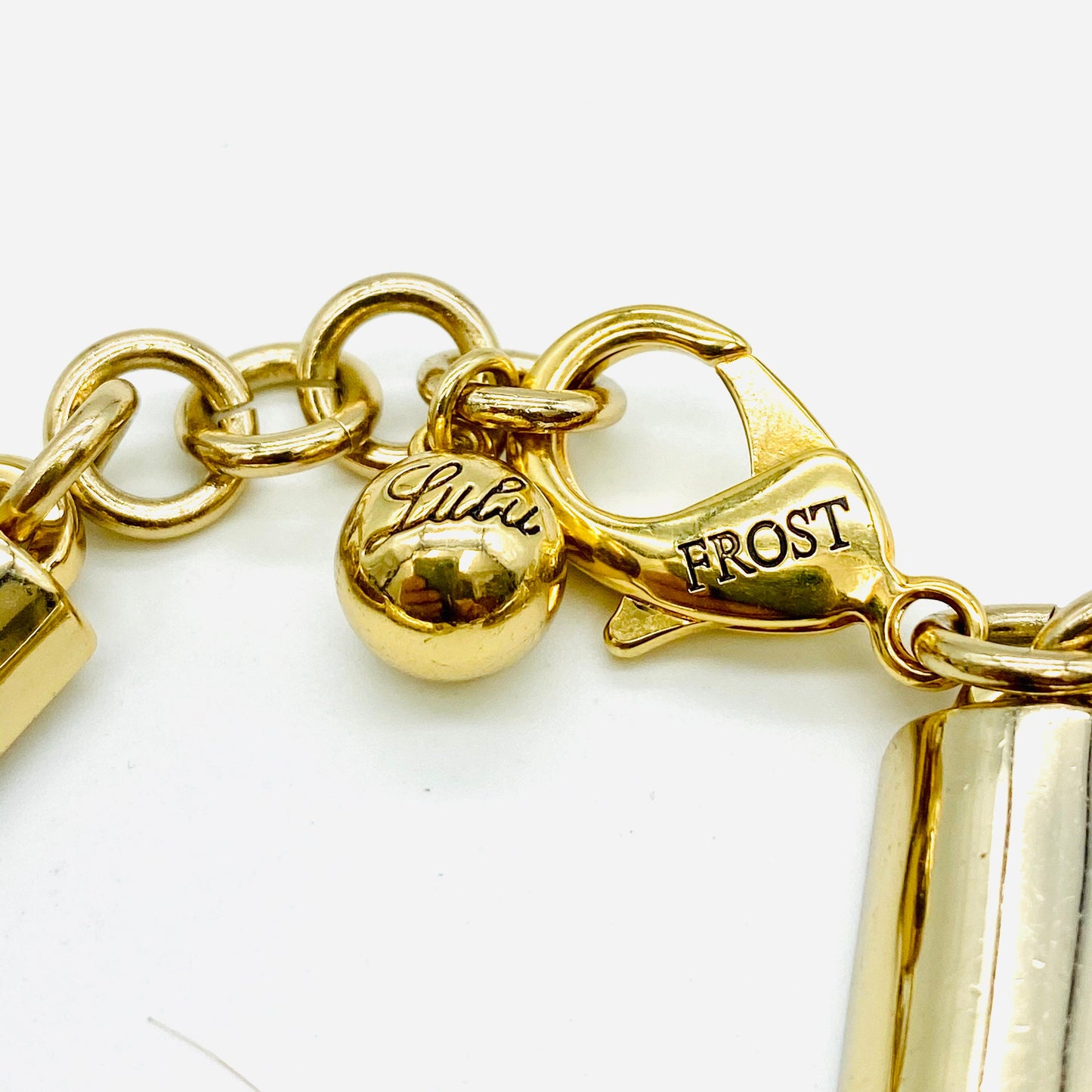 Lulu Frost Very Heavy Statement Gold Bar Necklace (Future Collectible)