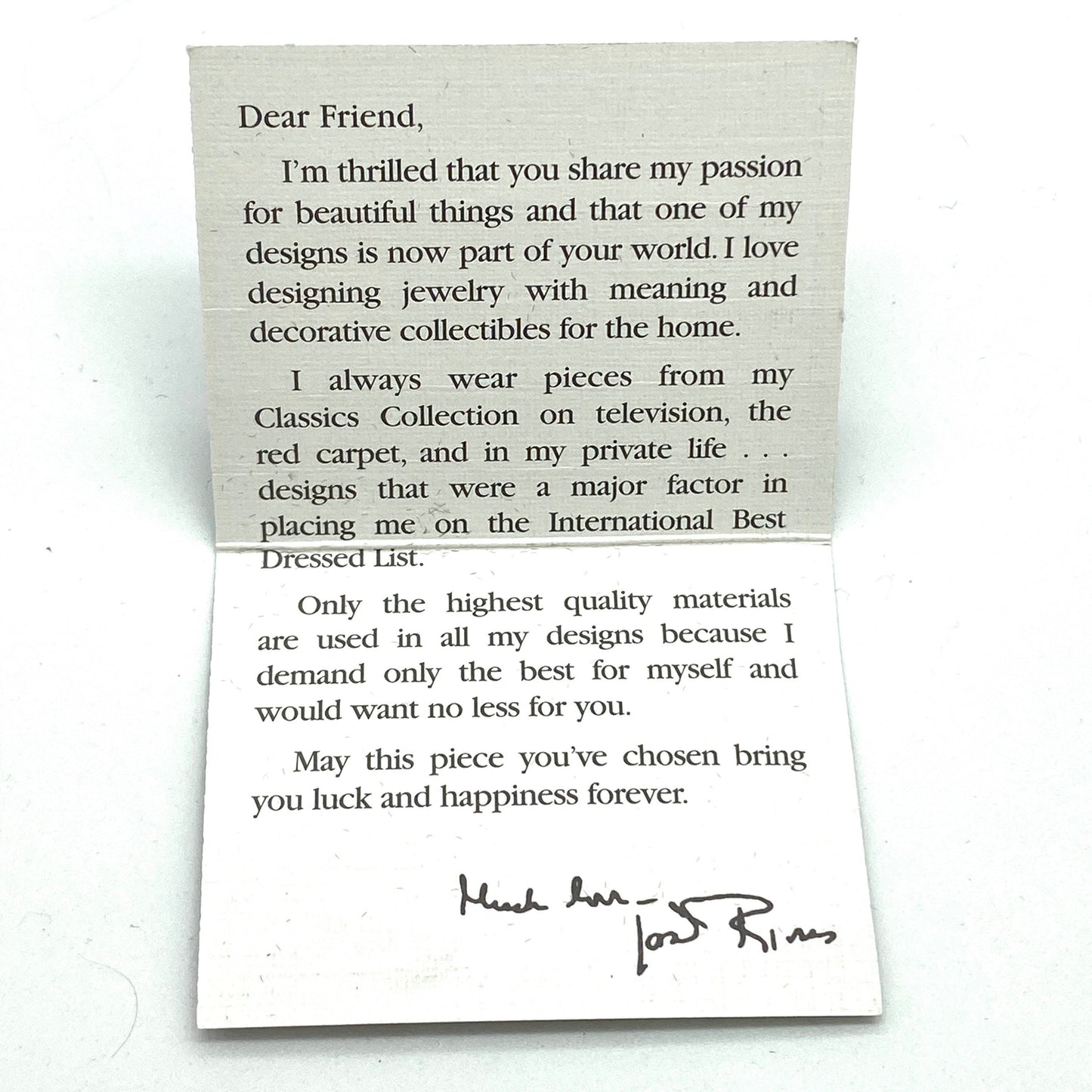 Joan Rivers Queen Bee Red Pave Brooch in Original Box