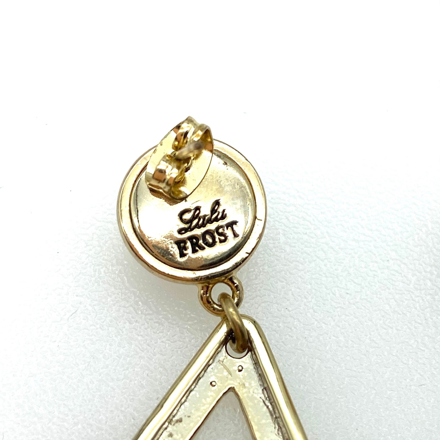 Lulu Frost Dangle Statement Drop Earrings for Pierced Ears (Future Collectible)