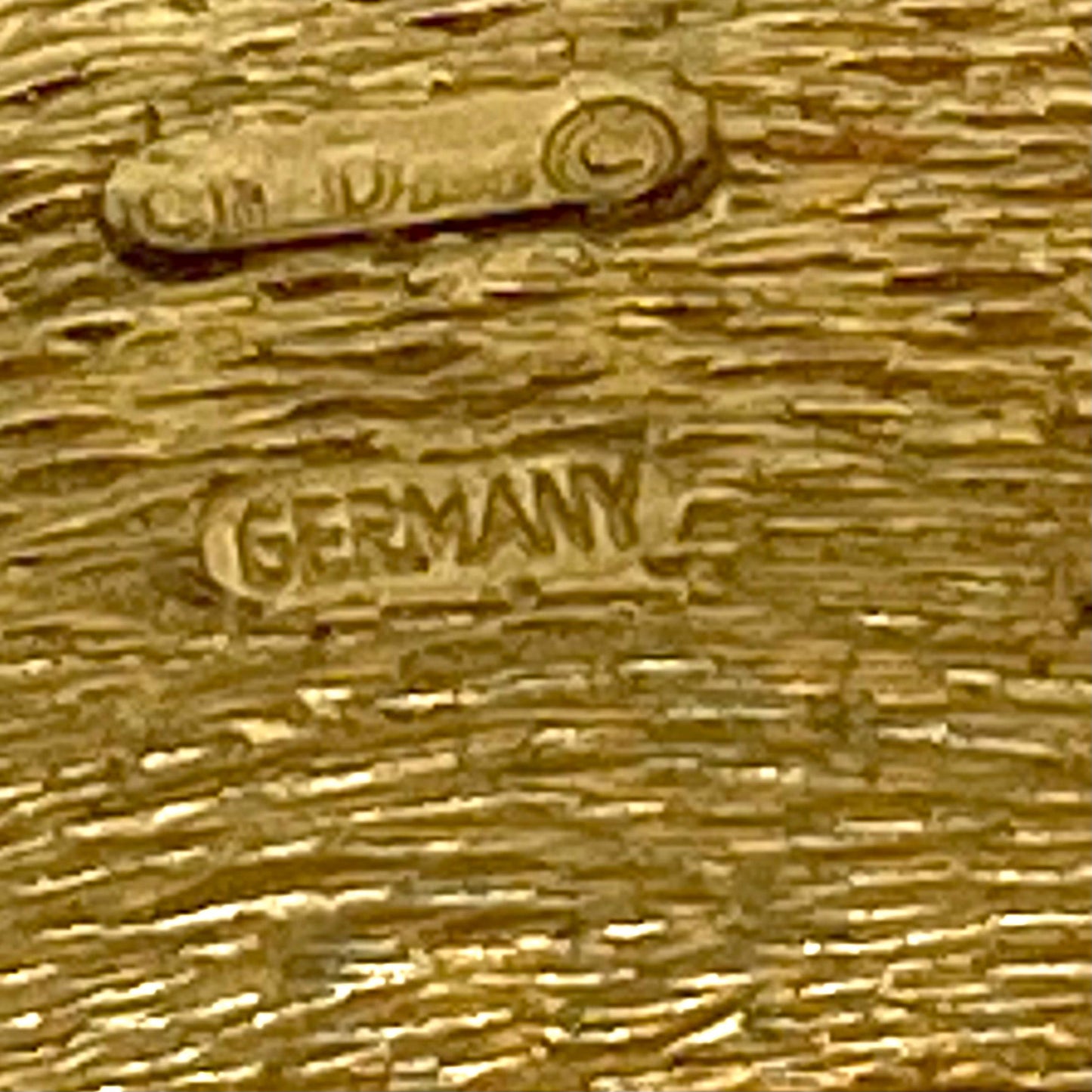 Christian Dior Germany Gold Plated Enamel and Swarovski Crystal Graduated Rolled Mesh Choker and Matching Bracelet