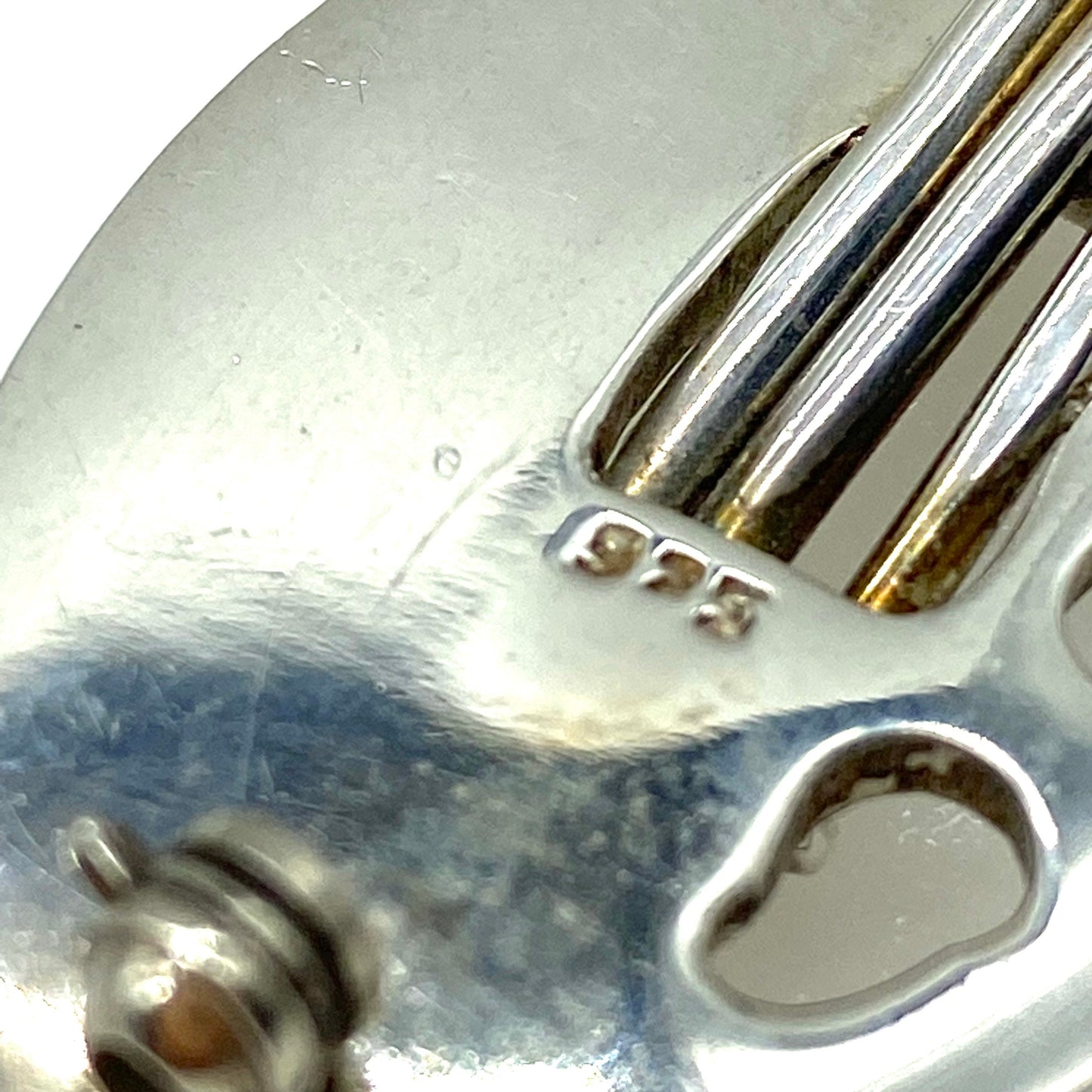 925 Silver Artist's Palette Brooch