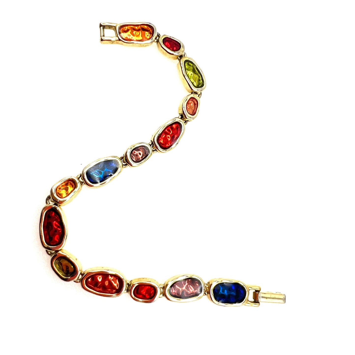 CIRO Multi Colour Enamel Bracelet