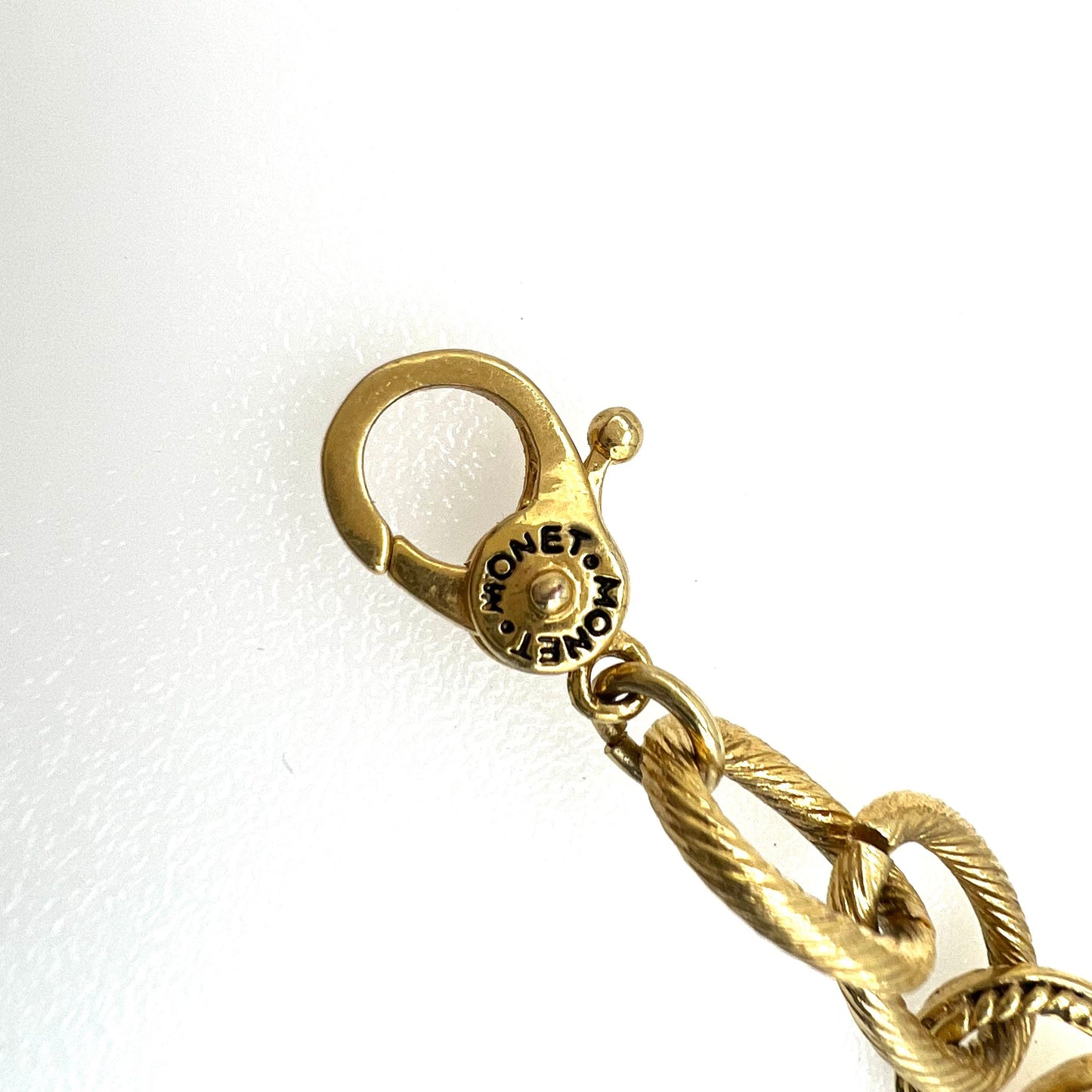 Collier compte-gouttes noir Monet et bracelet assorti