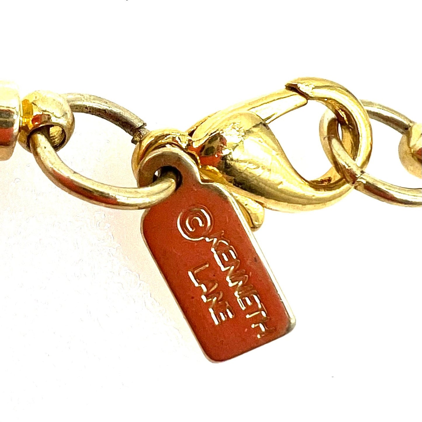 Kenneth Lane Petrol Blue Pear Pendant On Rope Necklace