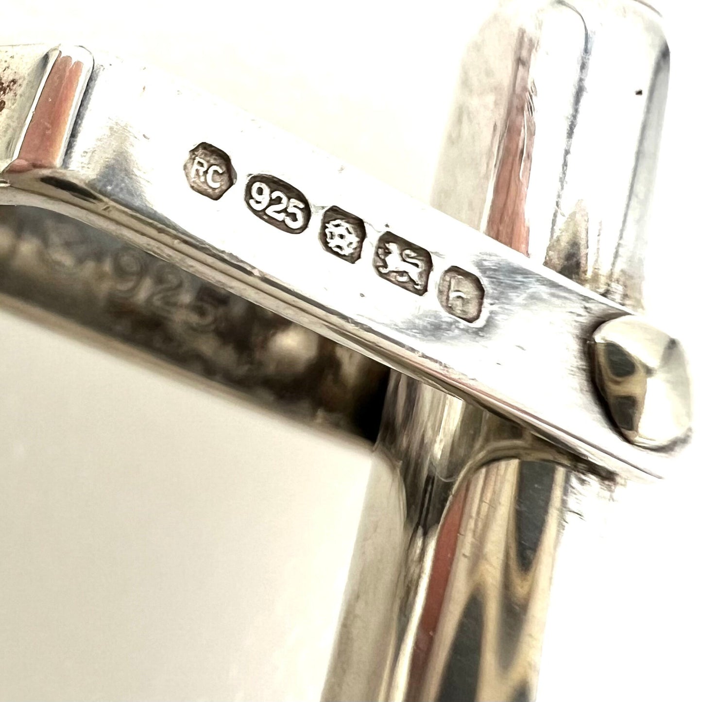 Carr's Of Sheffield Fully Hallmarked 925 Silver Golf Cufflinks