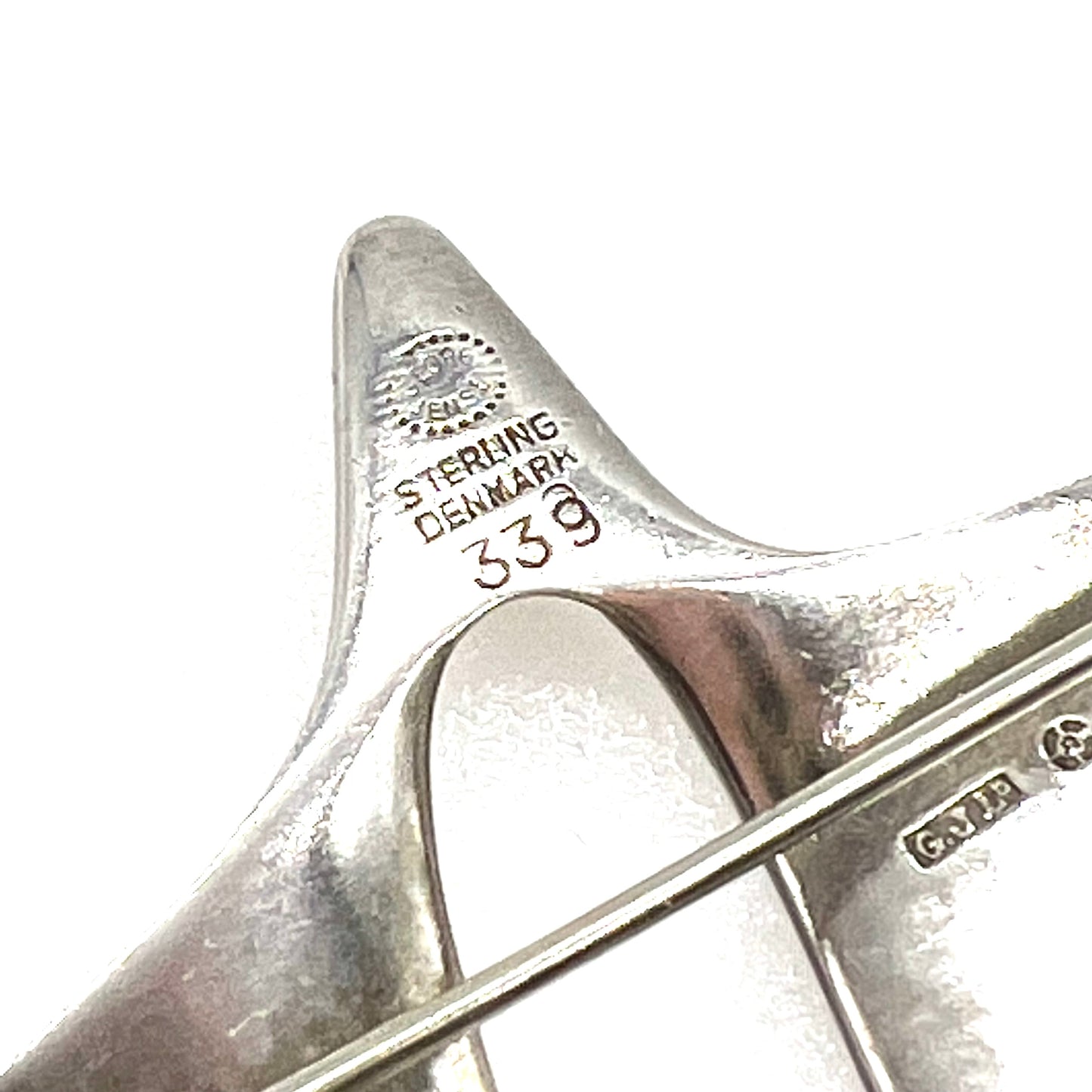 Georg Jensen Star Brooch 339 by Henning Koppel