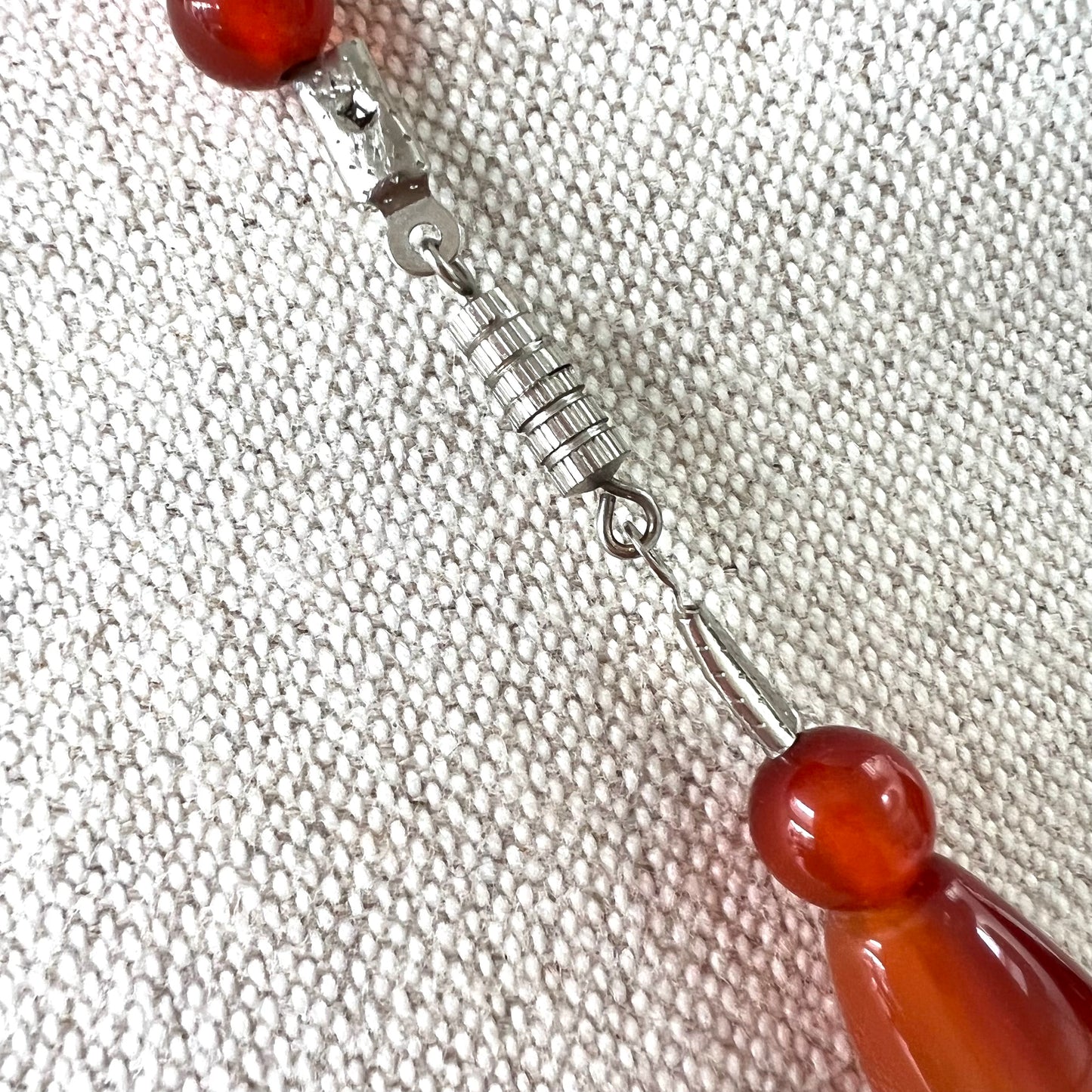 Carnelian Bead Necklace