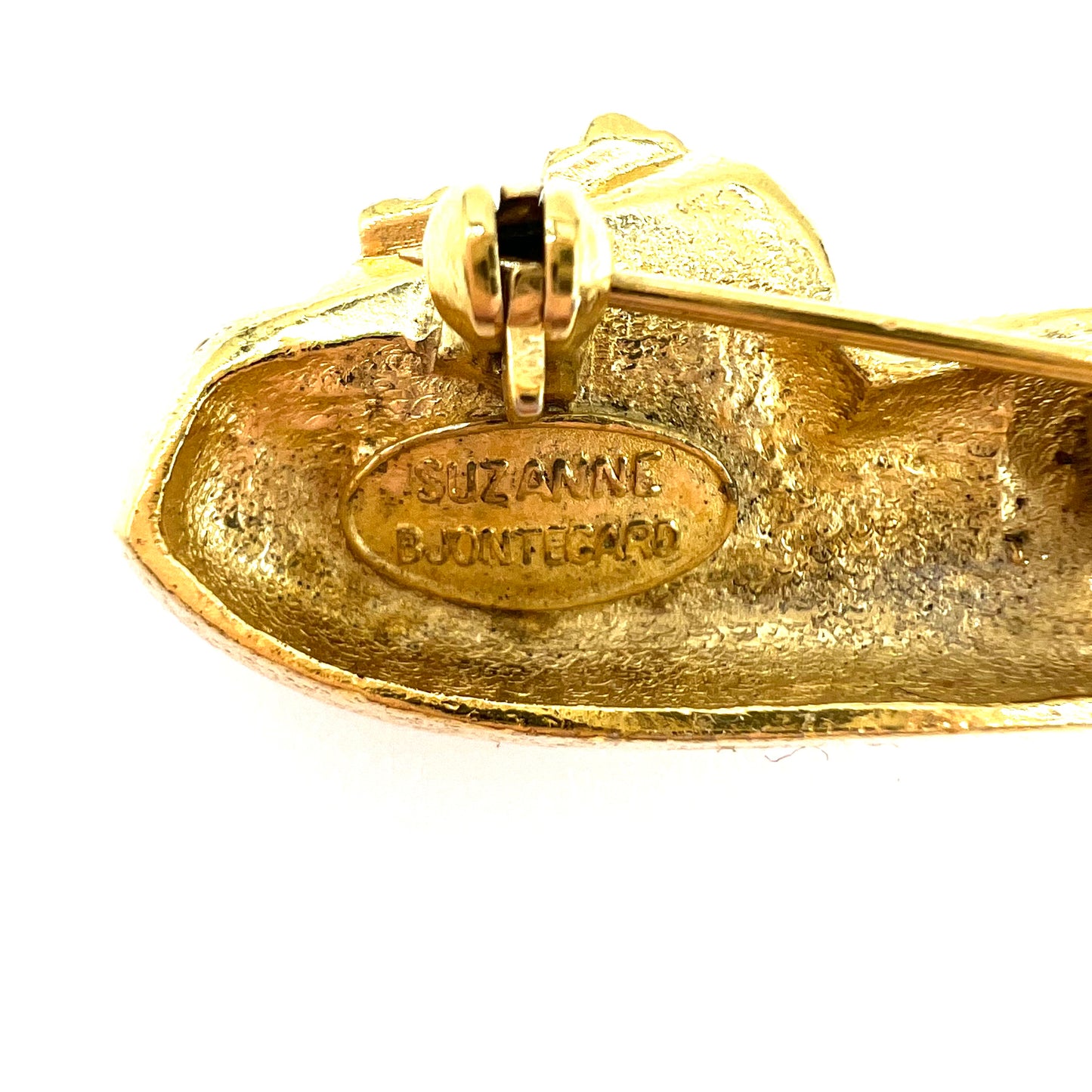 Suzanne Bjontegard Broche sandale plateforme rose avec cristaux