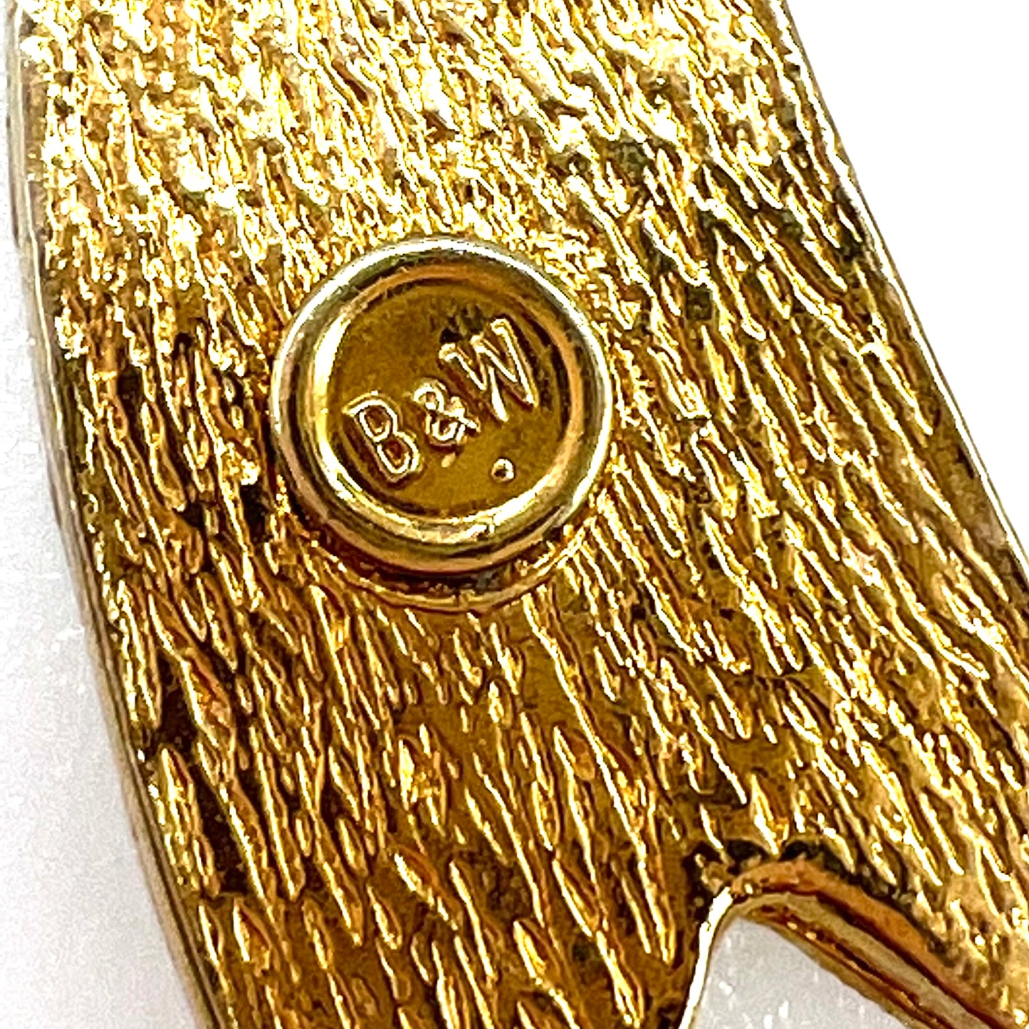 A RARE Butler and Wilson (B&W) Silver Tone Bow Brooch