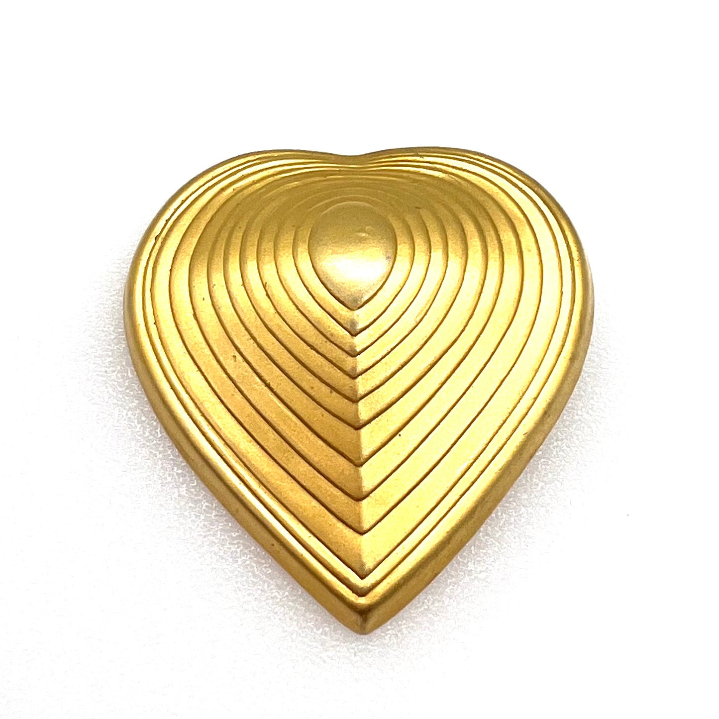Guerlain Paris Concentric Heart Brooch - Please Read Description