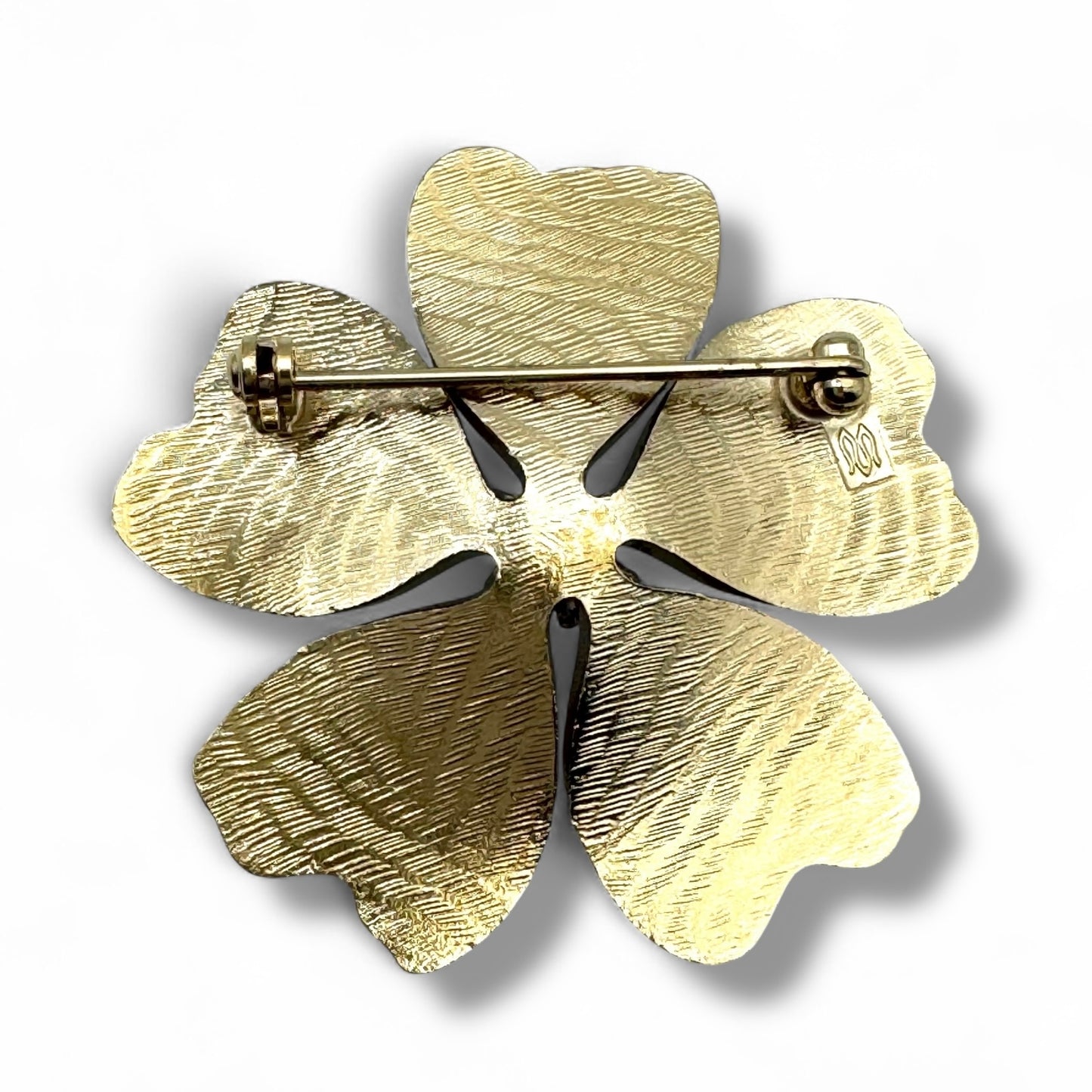 Fish Fine Enamels Blue Forget-Me-Not Enamel Brooch (Fish Enterprises Ltd)