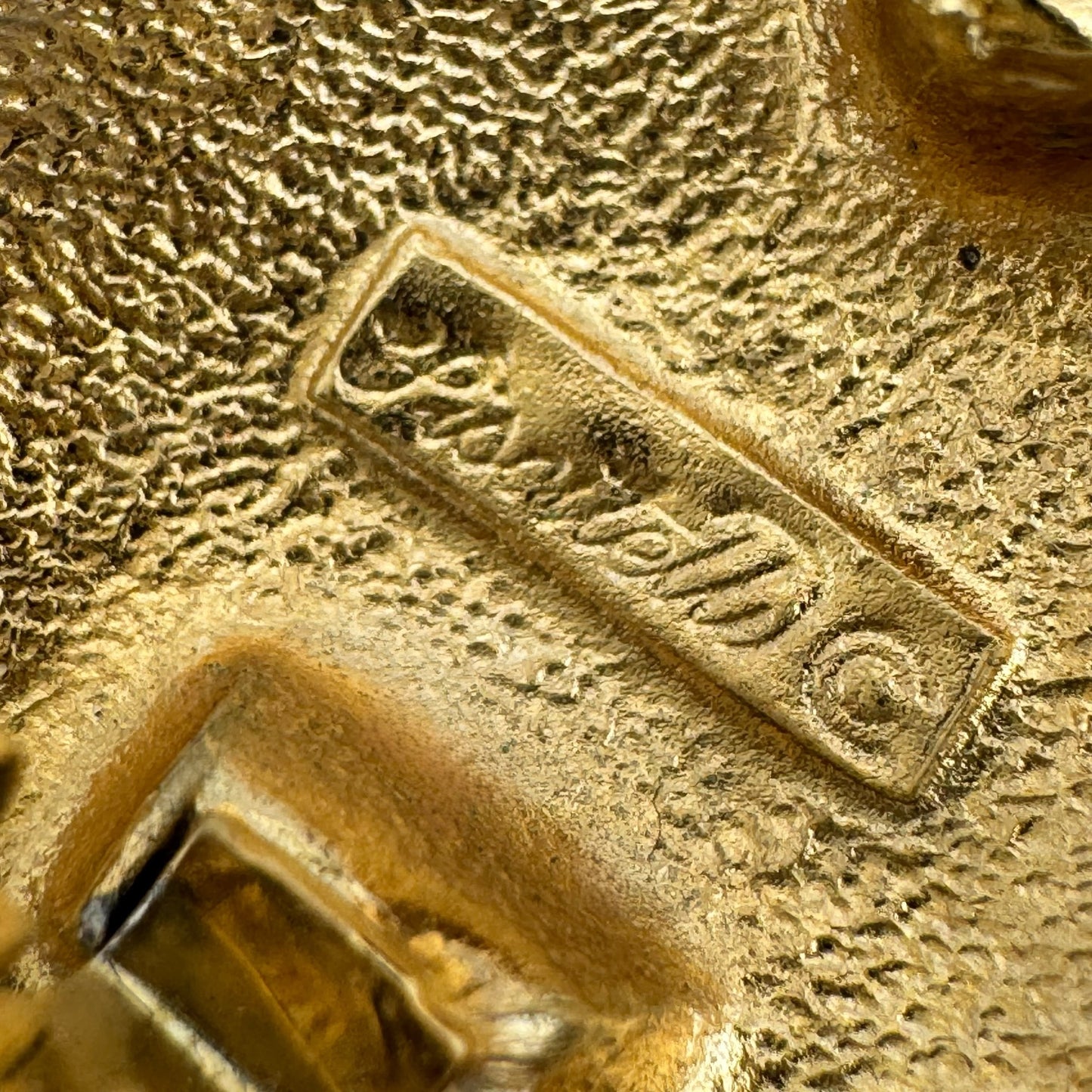 Piscitelli Black Enamel Modernist Clip On Earrings