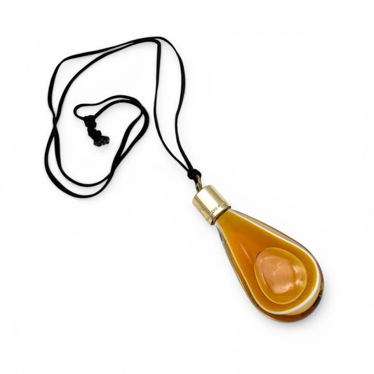 Vintage Fidji Parfums Guy Laroche Paris Pendant/Necklace