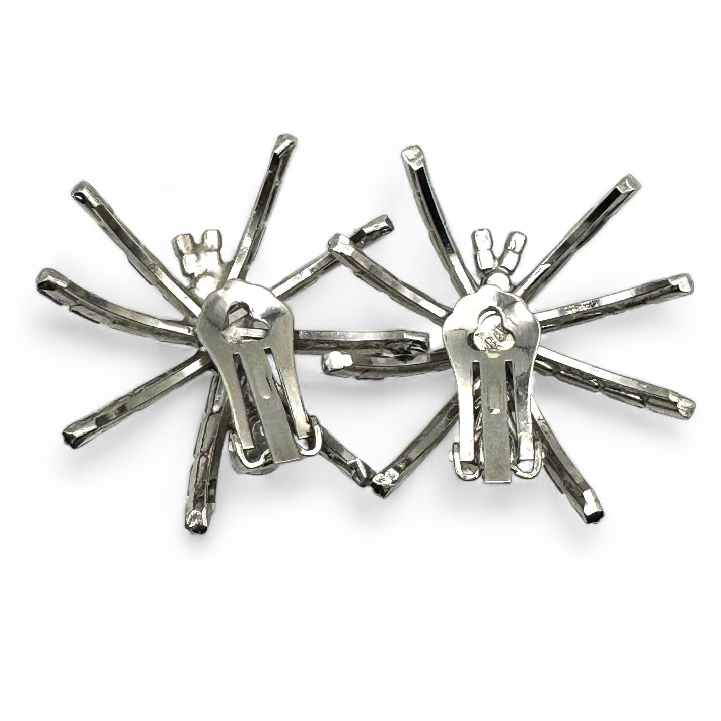 Butler and Wilson 1980s Iconic Spider Clip On Earrings