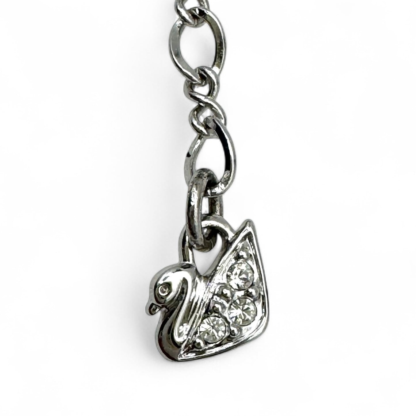 Swarovski (Swan Mark) Red Falling Petals Dropper Necklace