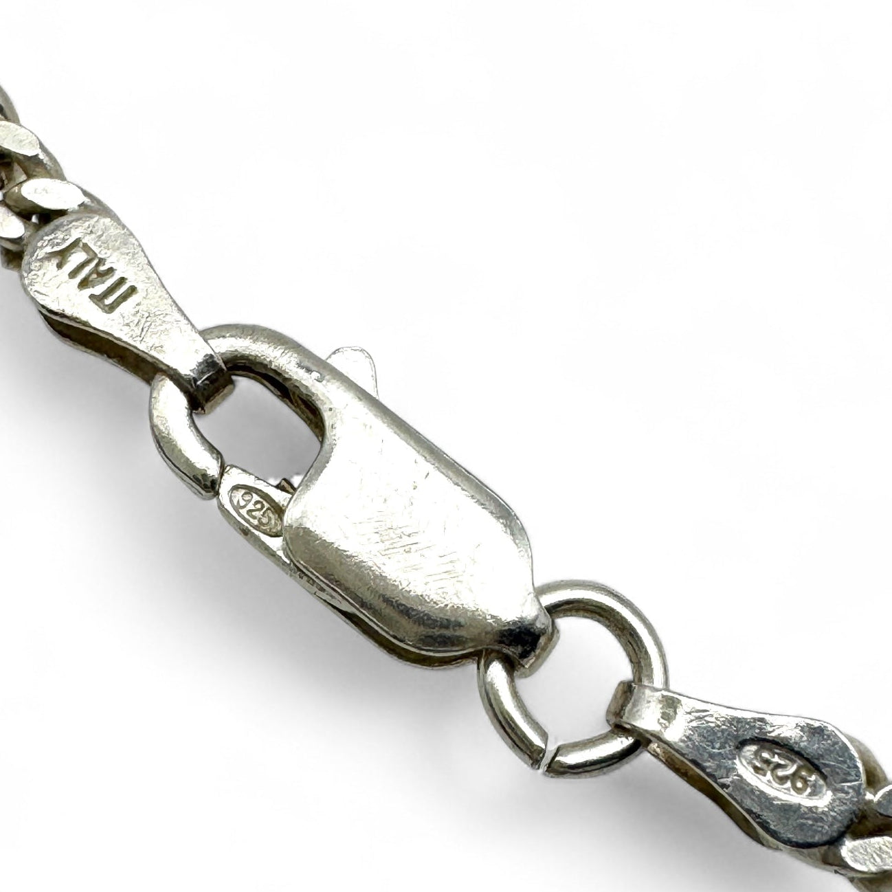 925 Silver Lapis Lazuli Cabochon Pendant On Italy 925 Silver Necklace