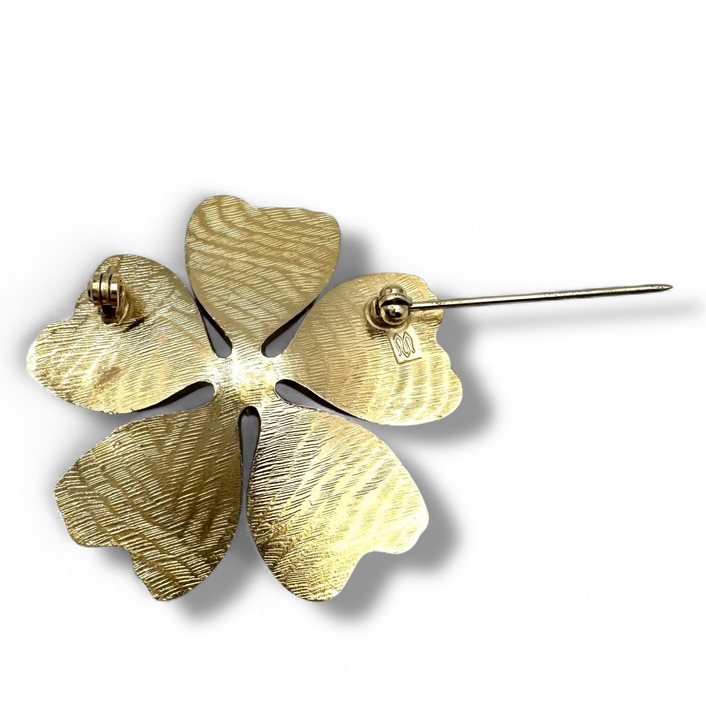 Fish Fine Enamels Blue Forget-Me-Not Enamel Brooch (Fish Enterprises Ltd)