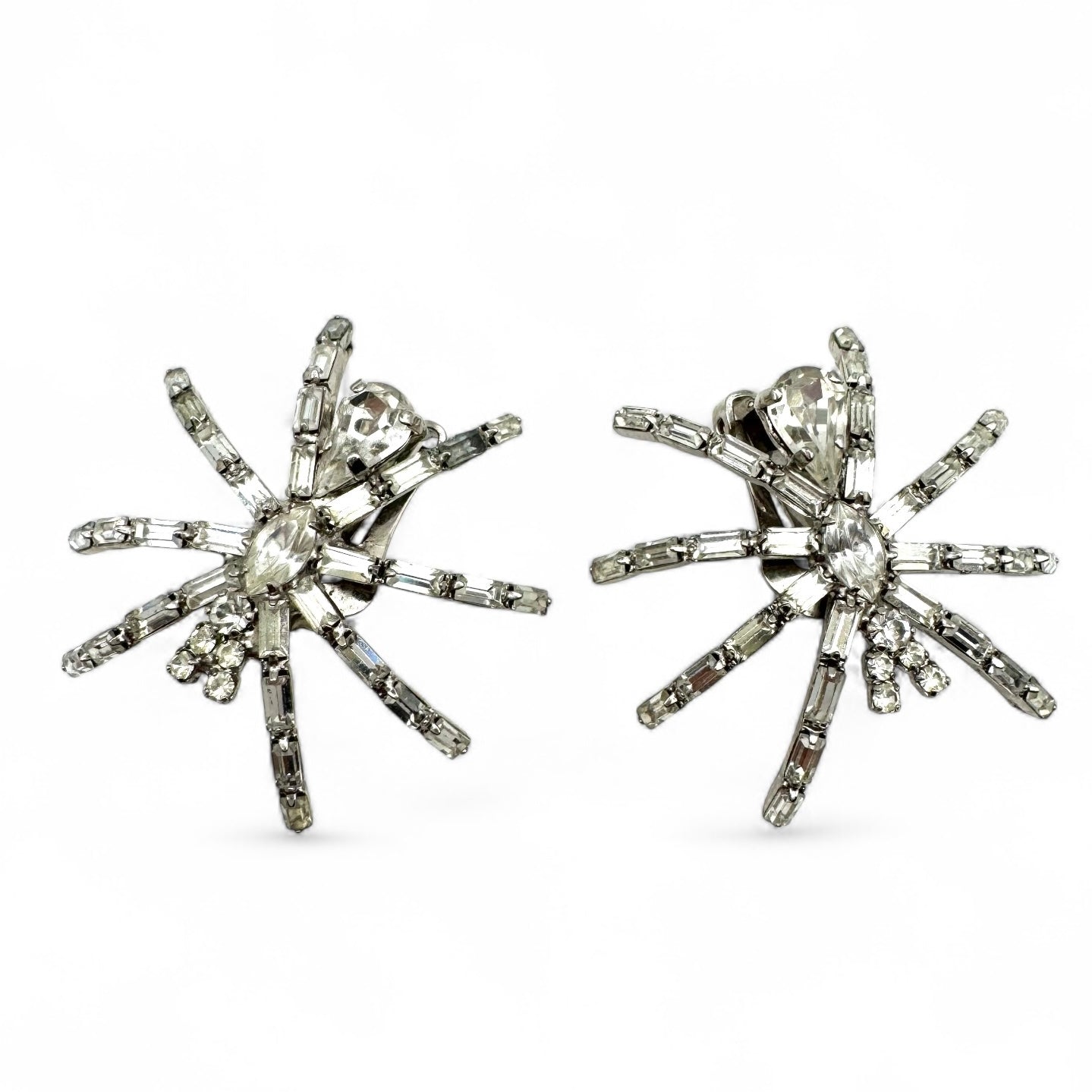 Butler and Wilson 1980s Iconic Spider Clip On Earrings