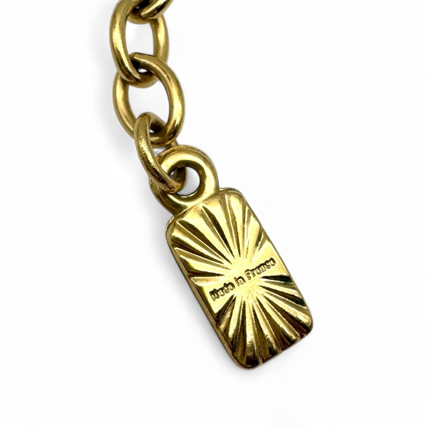 Yves Saint Laurent Robert Goossens Interlocking Open Heart Link Necklace