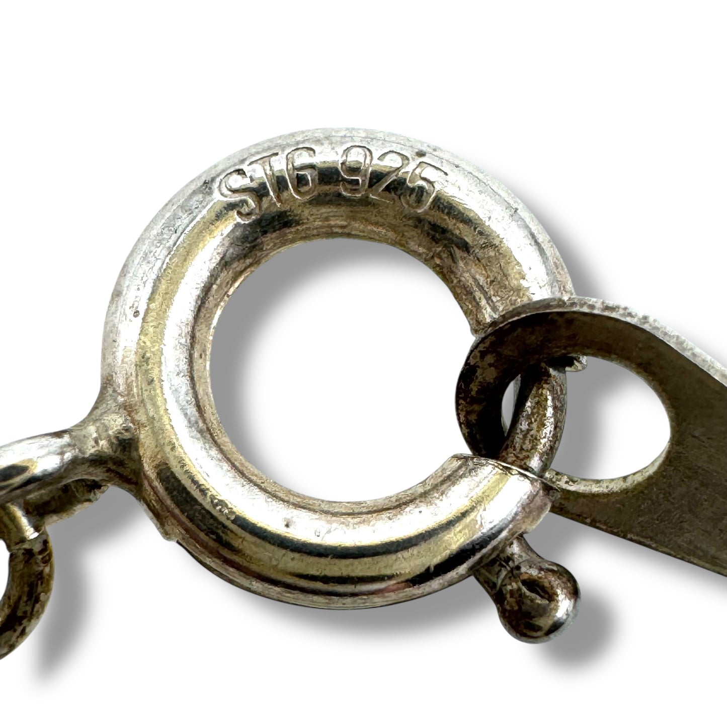 Fully Hallmarked Tony Bestwick (APB) 2000 (Y2K) 925 Silver Labradorite Pendant Necklace