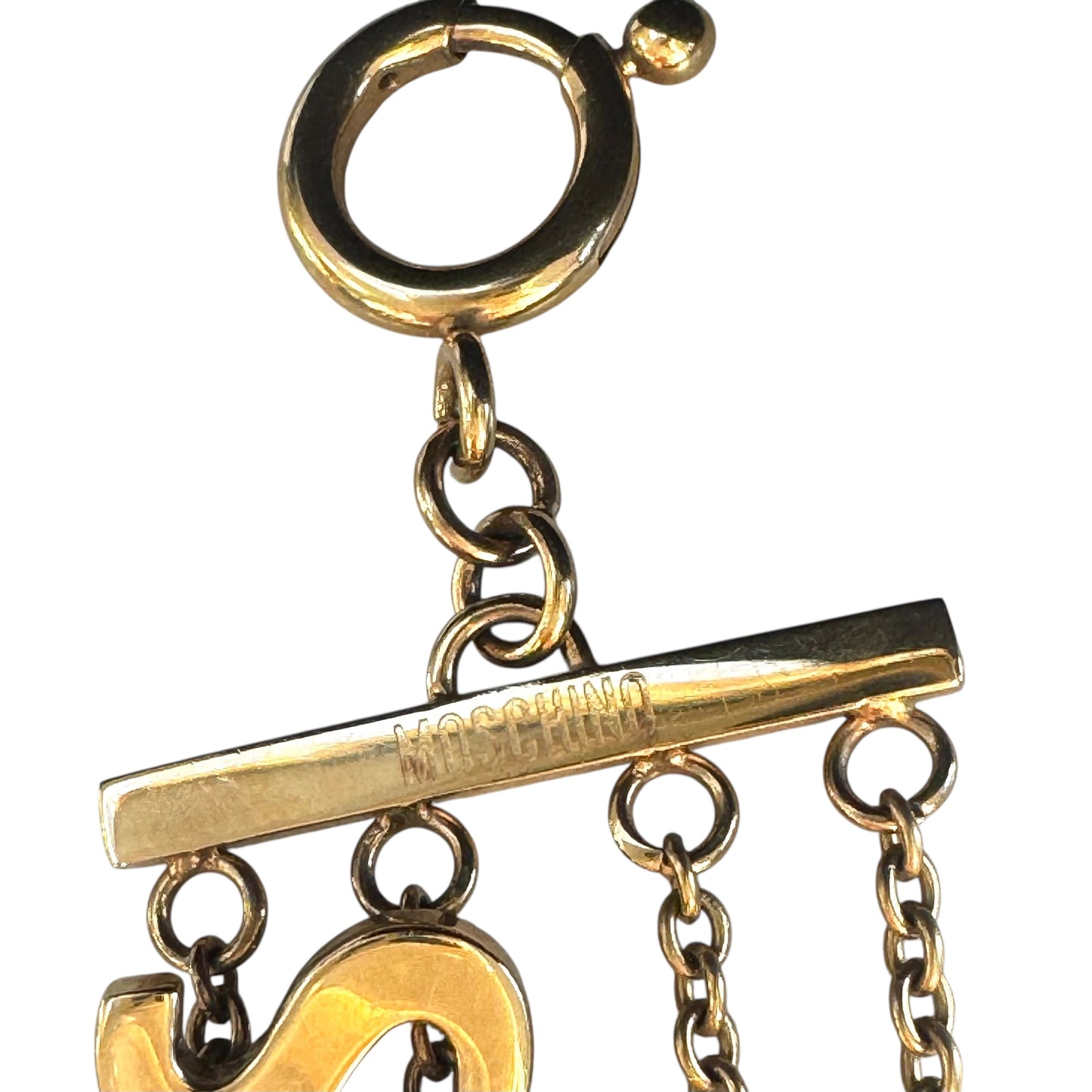 Moschino "All That Glitters Is Not Gold" Cheap and Chic Bracelet