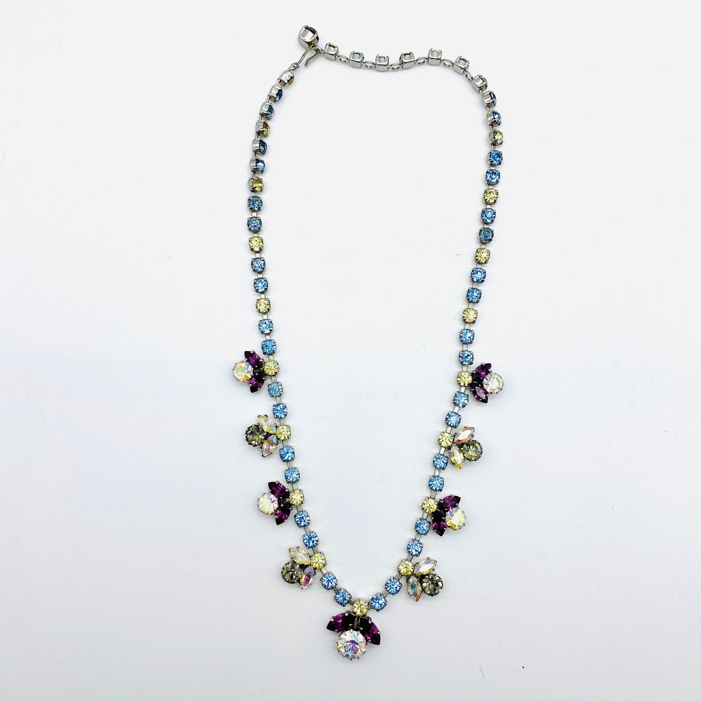 1950's Aurora Borealis Colourful Necklace