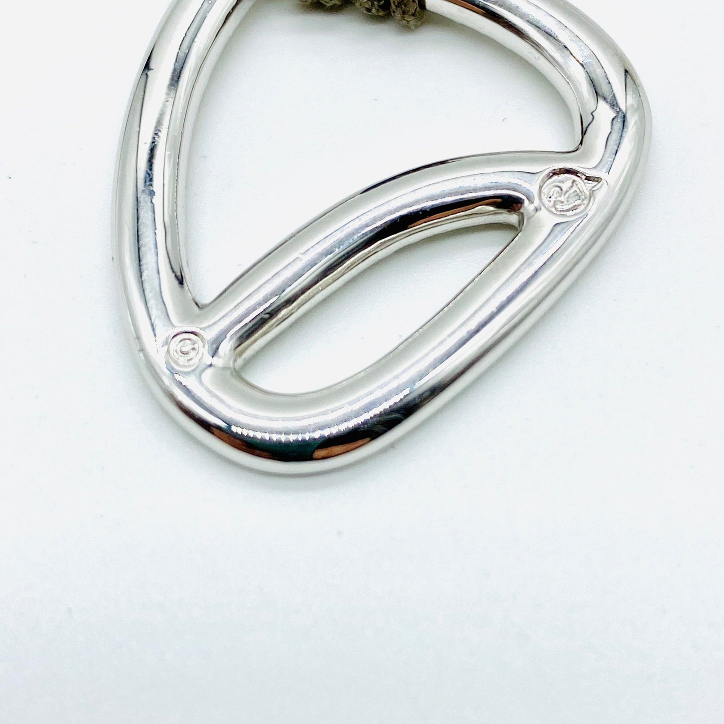 Signed Swarovski Swan Logo Crystal Pendant Cord Choker