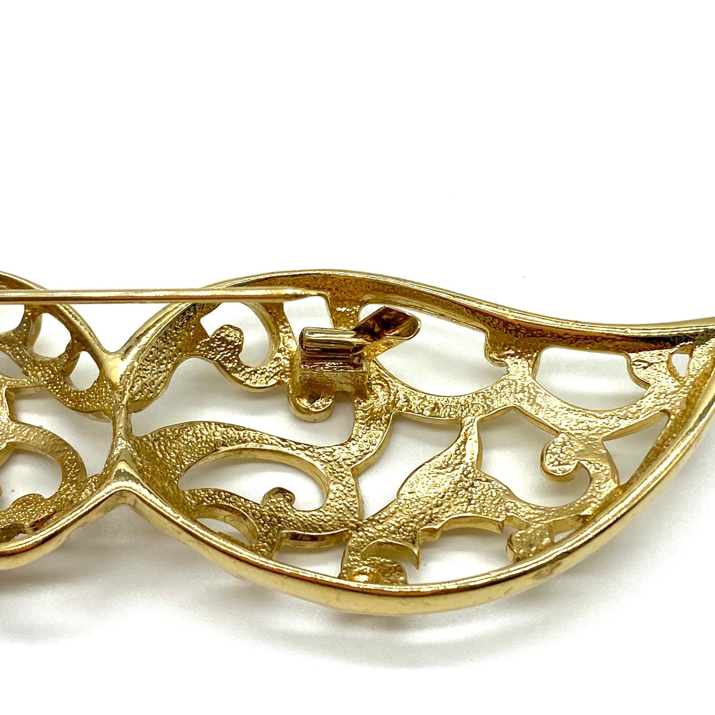 Pierre Lang Oversized Gold Plated Bow Brooch