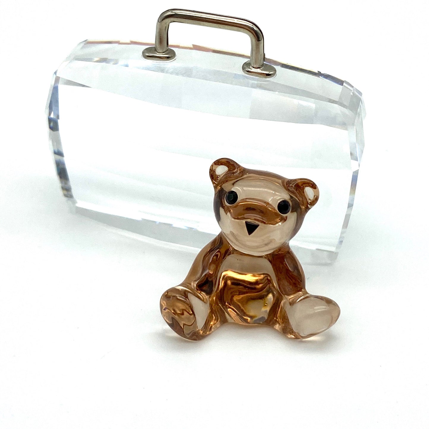 Swarovski Teddy Bear and Suitcase Cardholder 296338