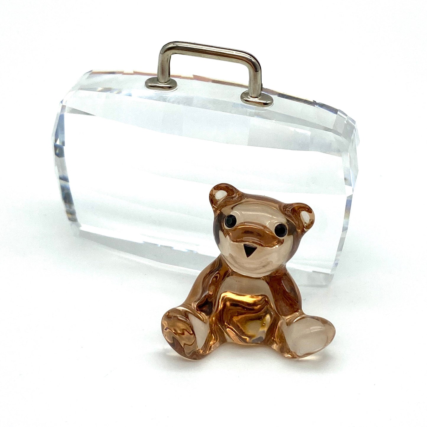 Swarovski Teddy Bear and Suitcase Cardholder 296338