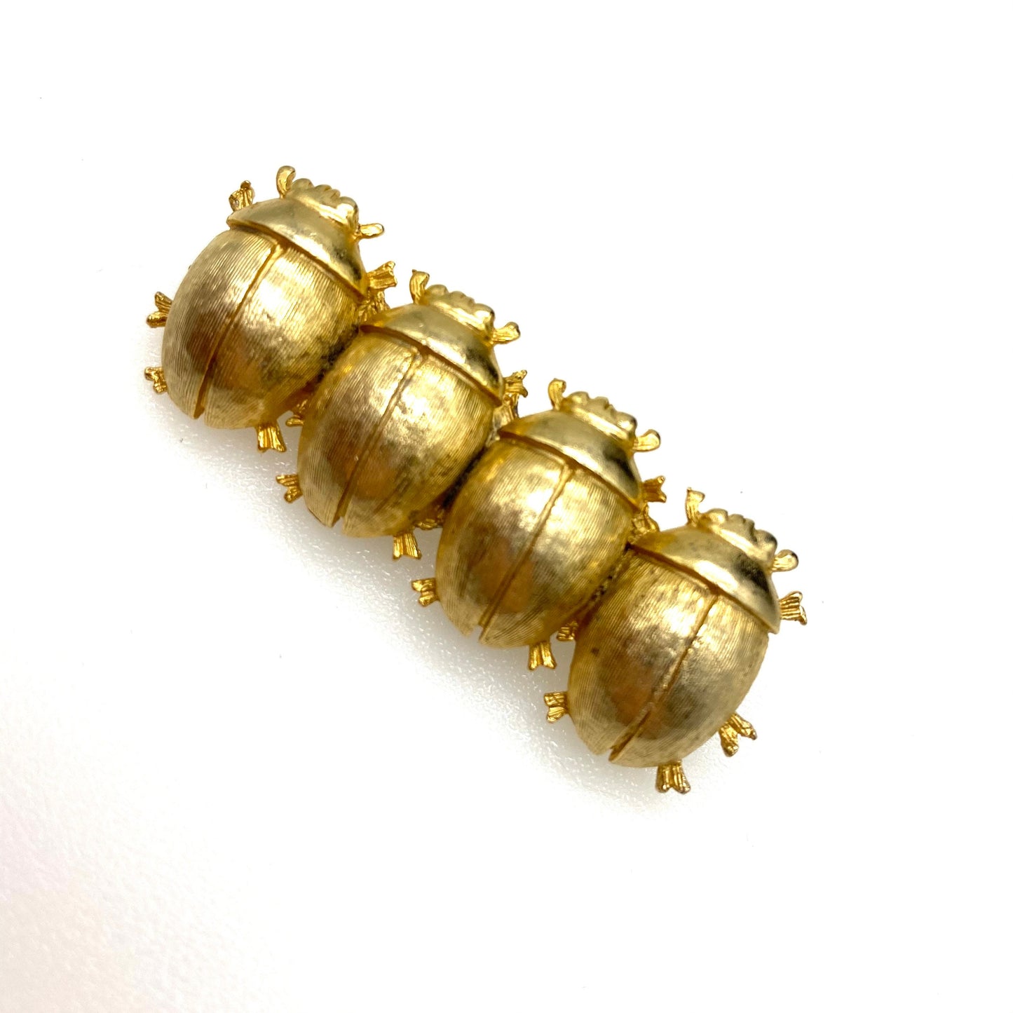 Numbered Scarab Brooch (Row of Four) 9252
