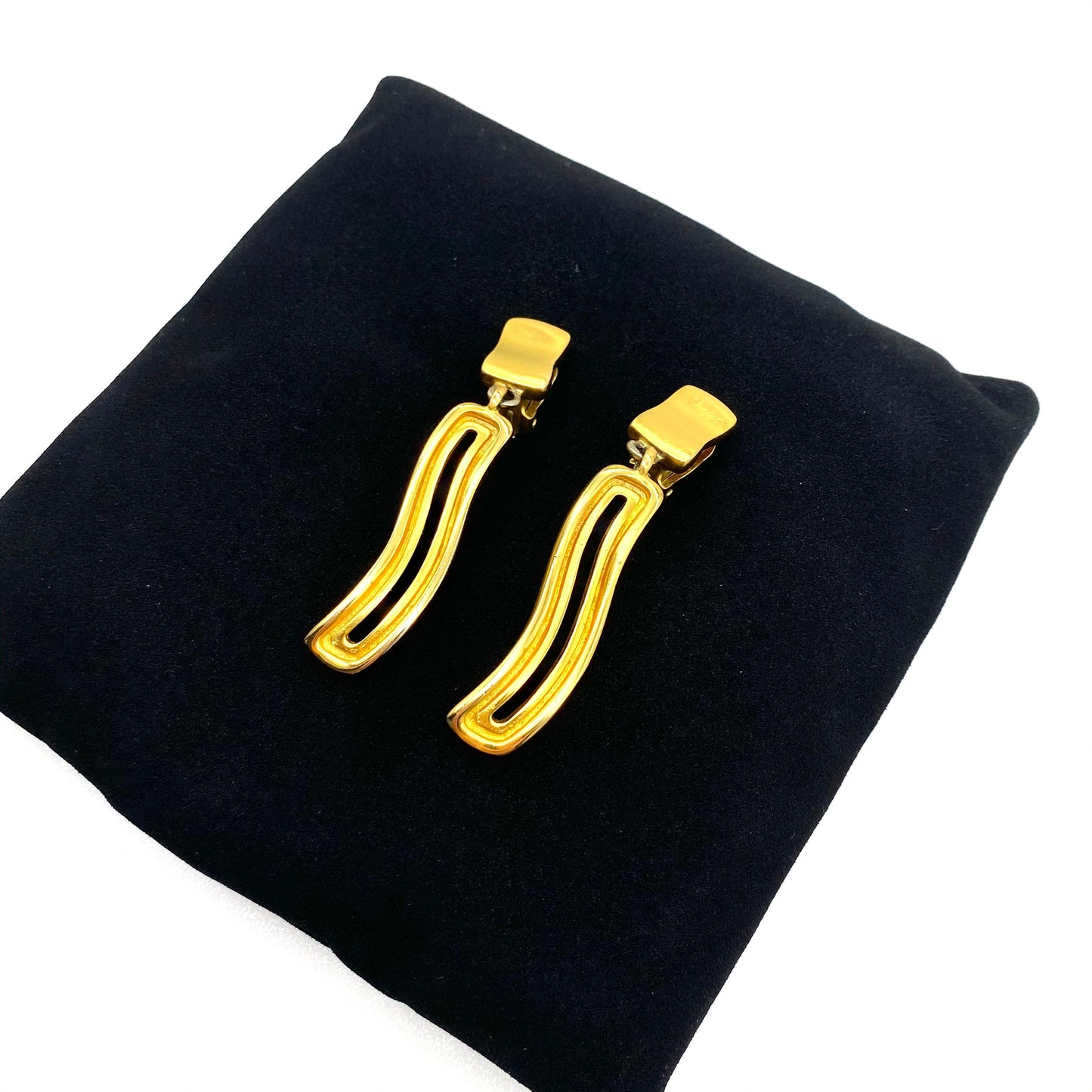 Boucles d'oreilles pendantes à clip Givenchy