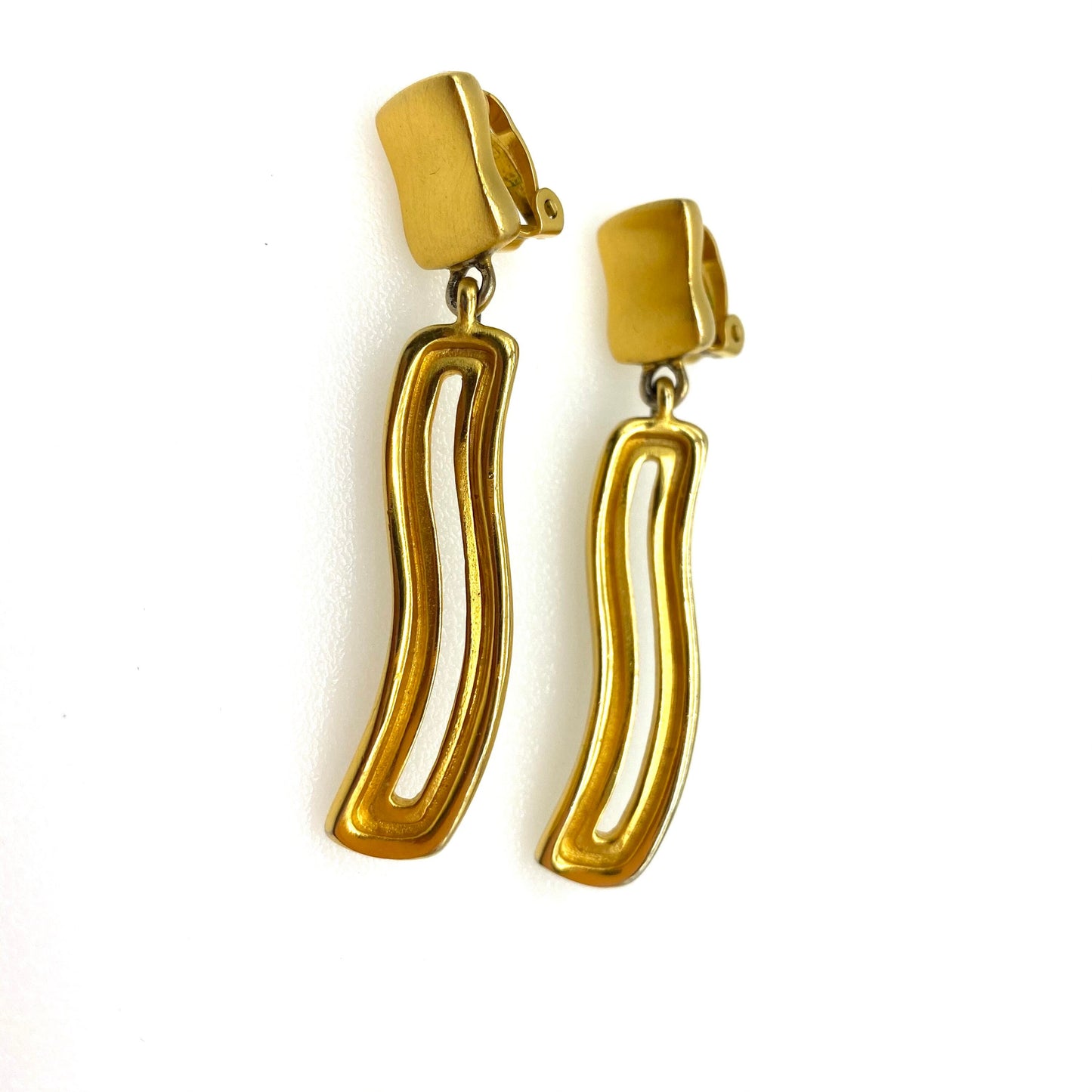 Givenchy Clip On Dangle Earrings