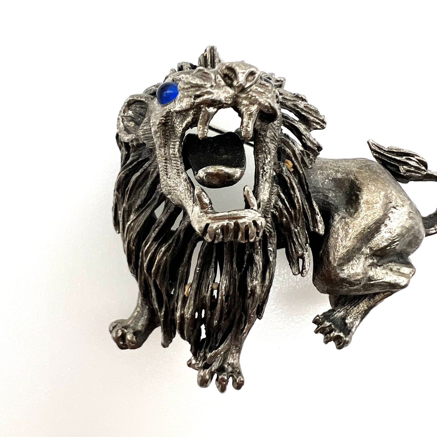 Francois for Coro RARE Standing Lion Brooch