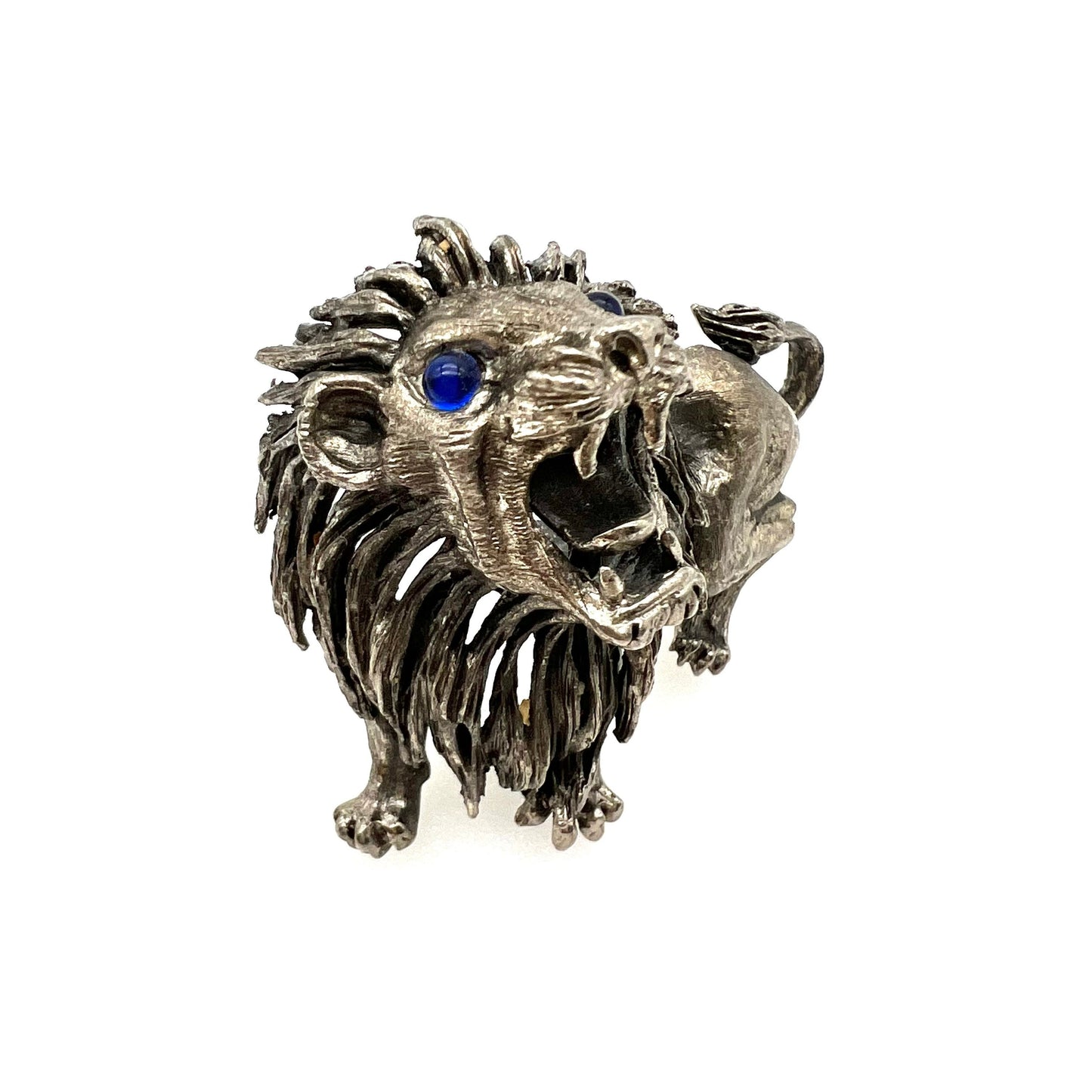 Francois for Coro RARE Standing Lion Brooch