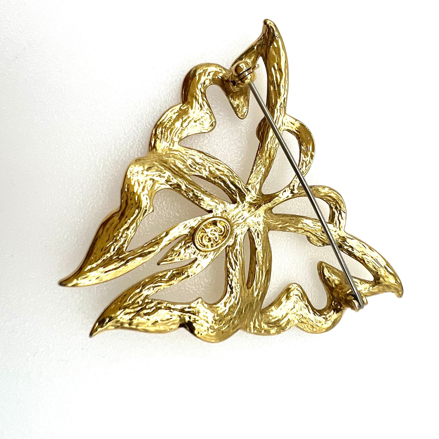 Bergdorf Goodman Gold Plated Butterfly Brooch