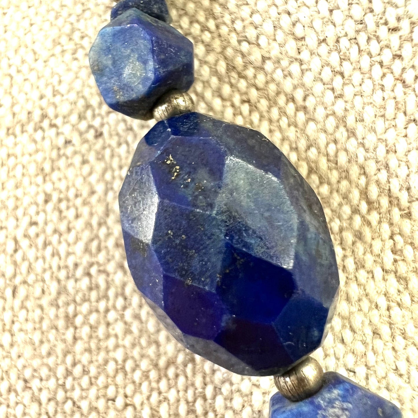 Collier vintage Lapis Lazuli Cornaline et Turquoise