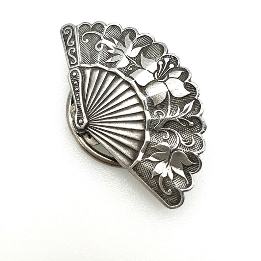 French Brevete SGDG Fan Scarf Clip