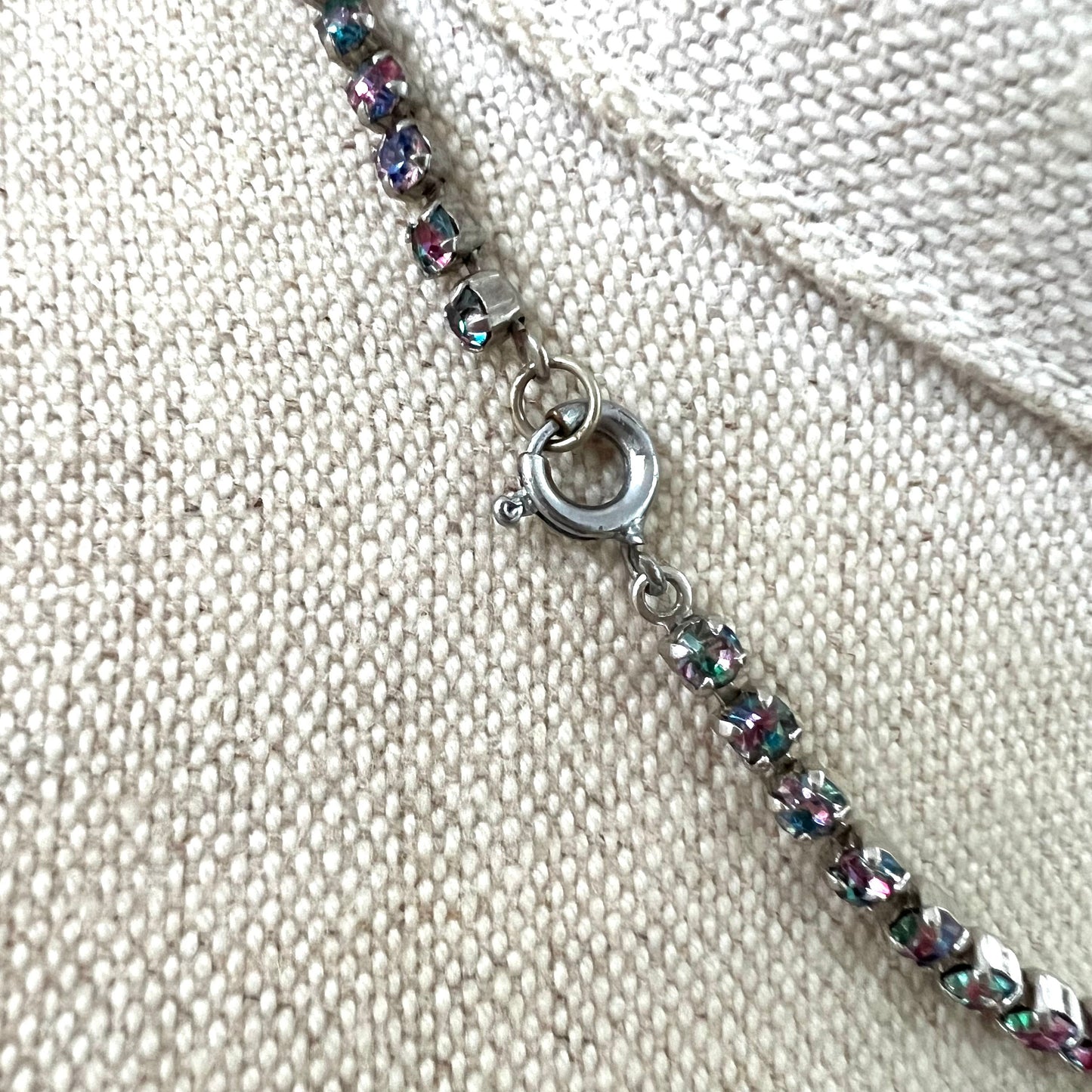 Iris (Rainbow) Glass Necklace