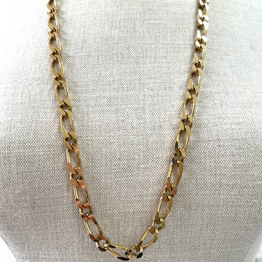 Monet Chunky Gold Tone Curb Chain